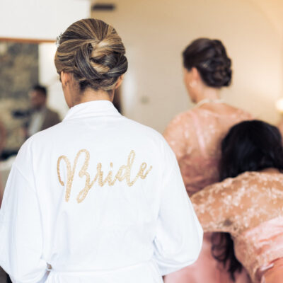 bride getting ready