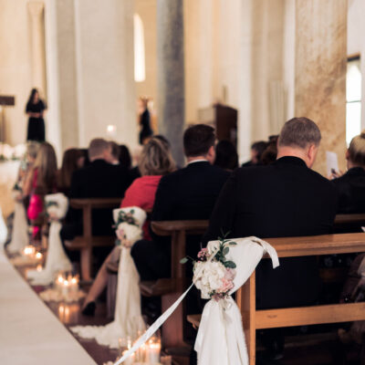 church wedding flowers in ravello