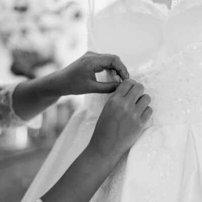 wedding dress details