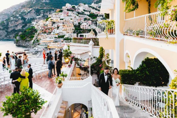 villa wedding in Positano